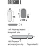 Самонадувающийся коврик HIGH PEAK OREGON L HP-41125